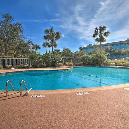 Beachfront Family Condo In Hilton Head, Near Golf!